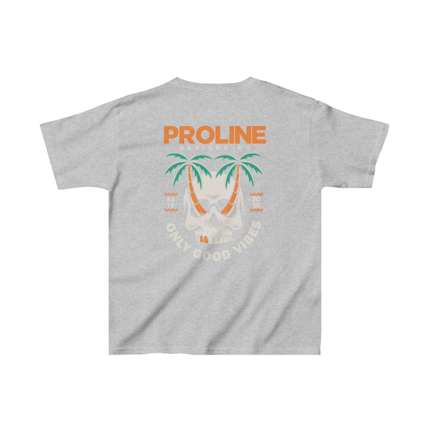 Proline 'Skull Palm Trees' Youth T-Shirt
