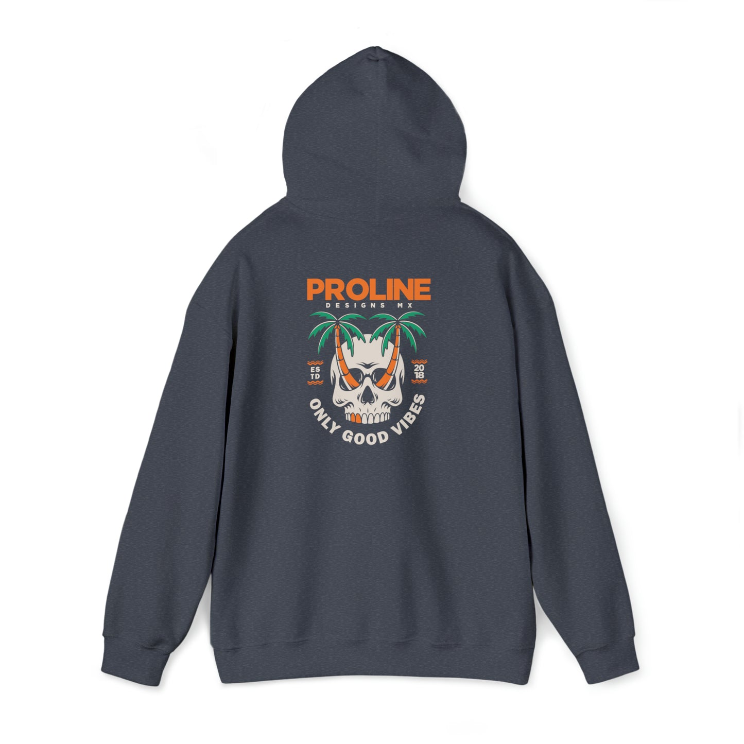 Proline 'Skull Palm Trees' Hoodie