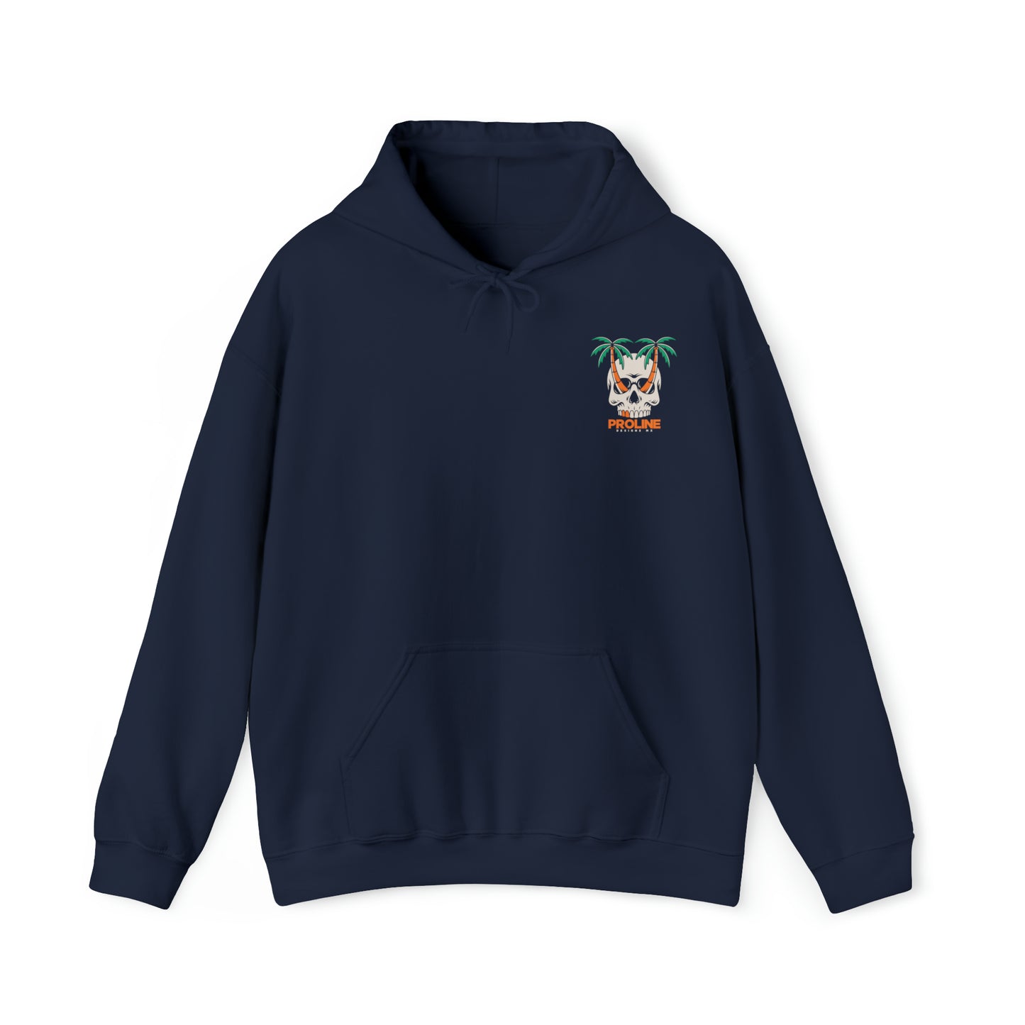 Proline 'Skull Palm Trees' Hoodie