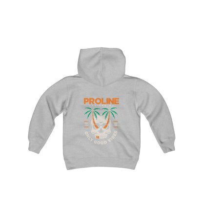 Proline 'Skull Palm Trees' Youth Hoodie