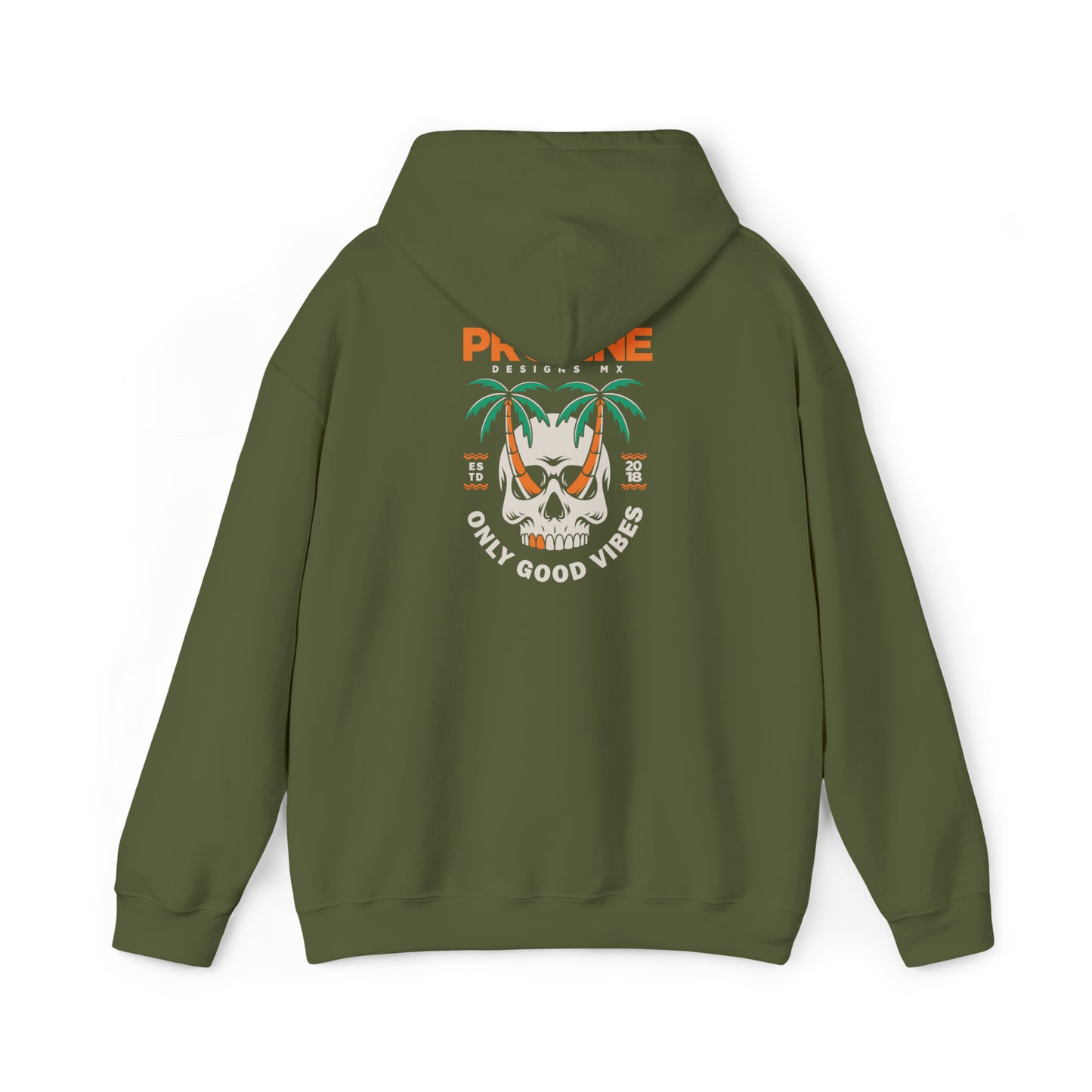 Proline 'Skull Palm Trees' Hoodie