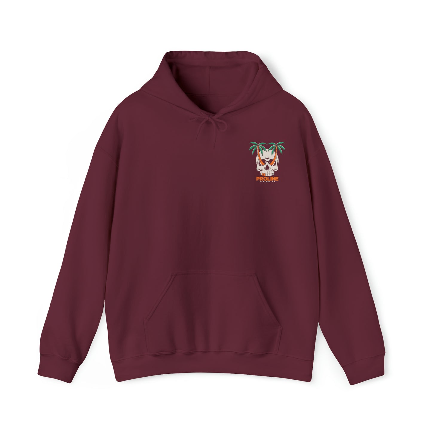 Proline 'Skull Palm Trees' Hoodie