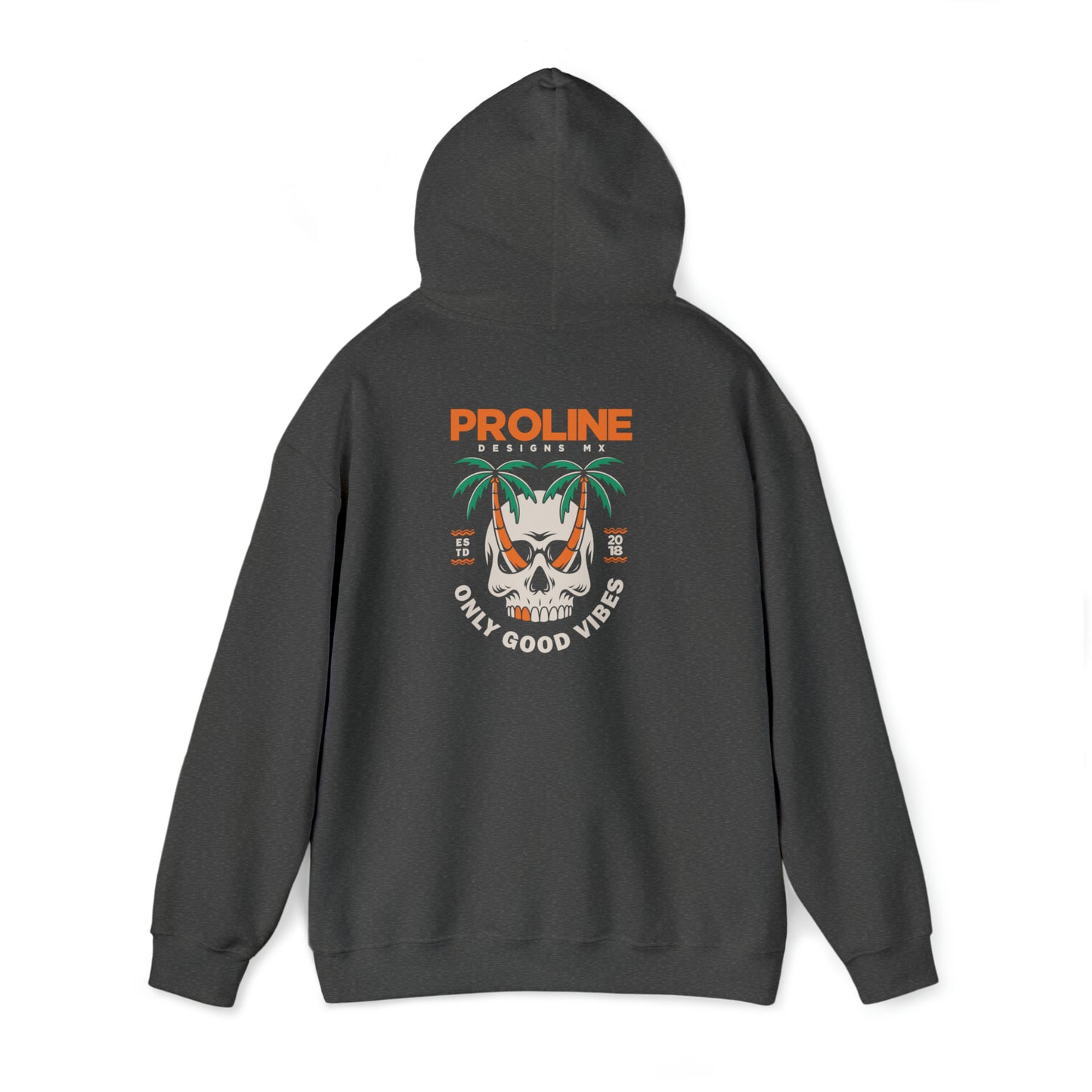 Proline 'Skull Palm Trees' Hoodie