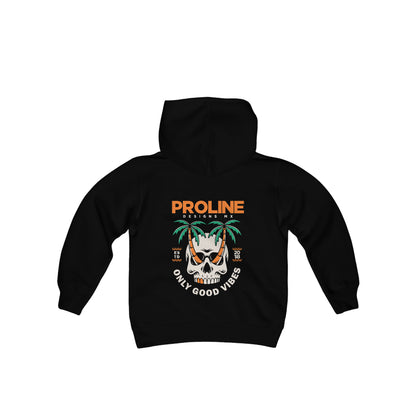 Proline 'Skull Palm Trees' Youth Hoodie