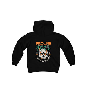 Proline 'Skull Palm Trees' Youth Hoodie