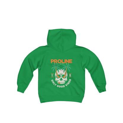 Proline 'Skull Palm Trees' Youth Hoodie