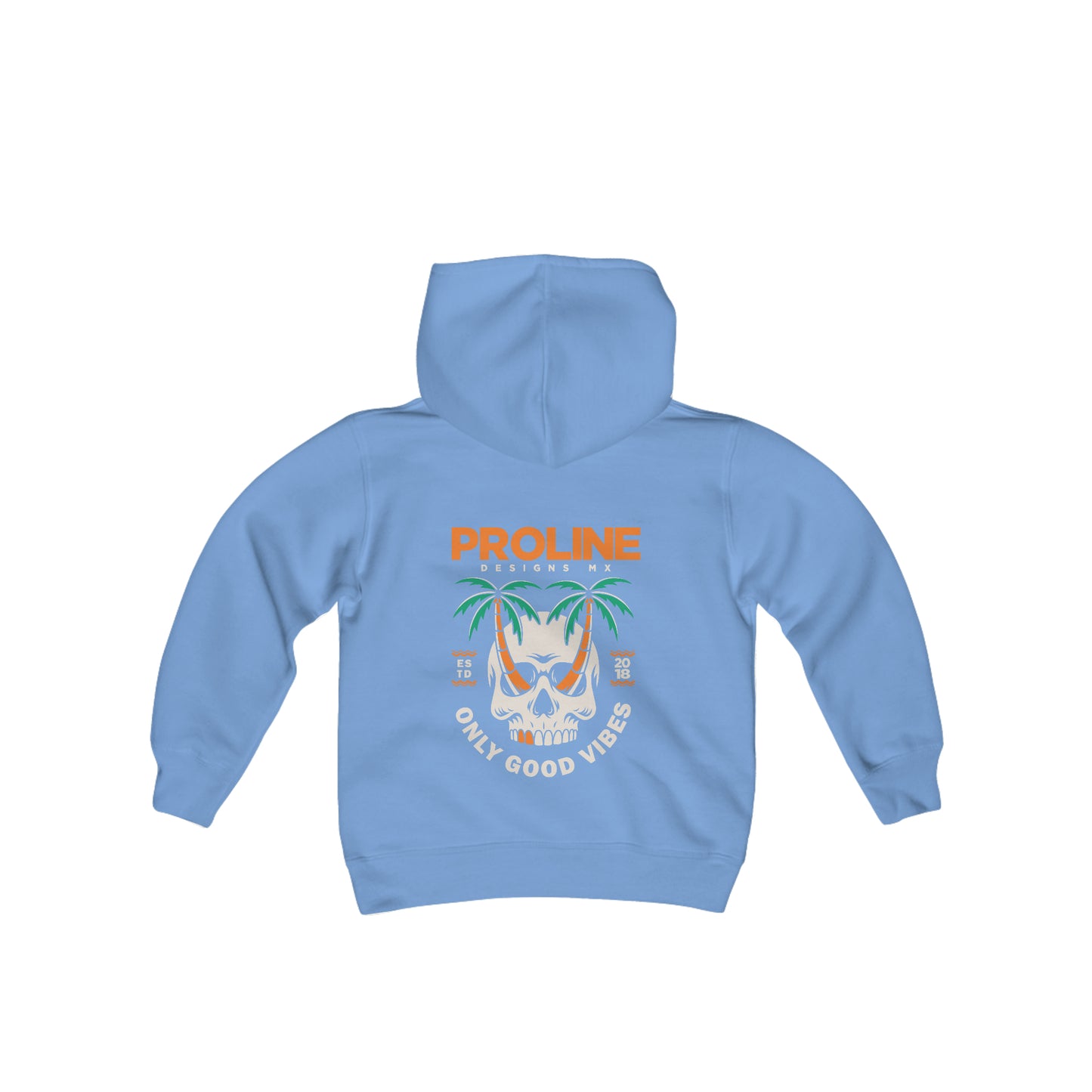 Proline 'Skull Palm Trees' Youth Hoodie