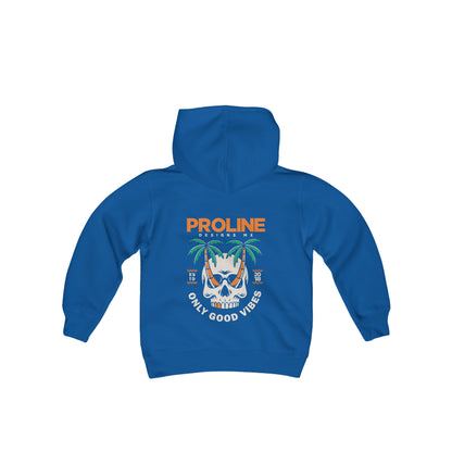 Proline 'Skull Palm Trees' Youth Hoodie