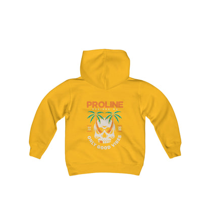 Proline 'Skull Palm Trees' Youth Hoodie