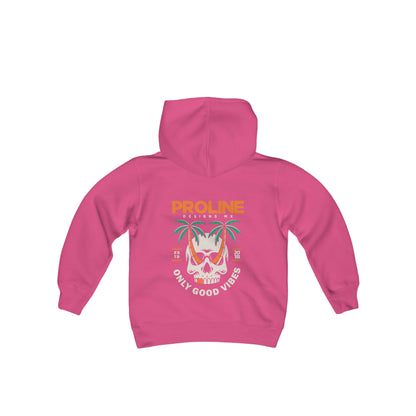 Proline 'Skull Palm Trees' Youth Hoodie