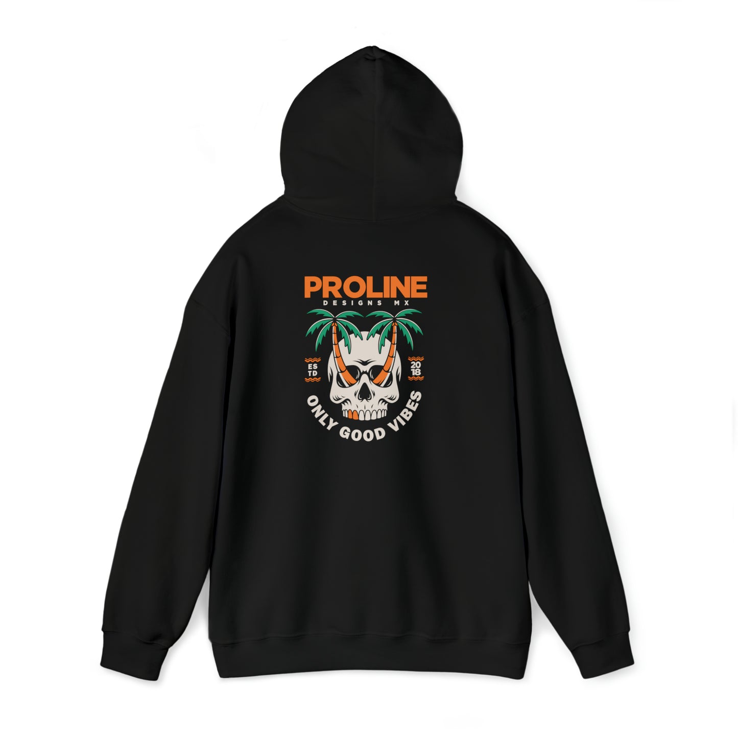 Proline 'Skull Palm Trees' Hoodie