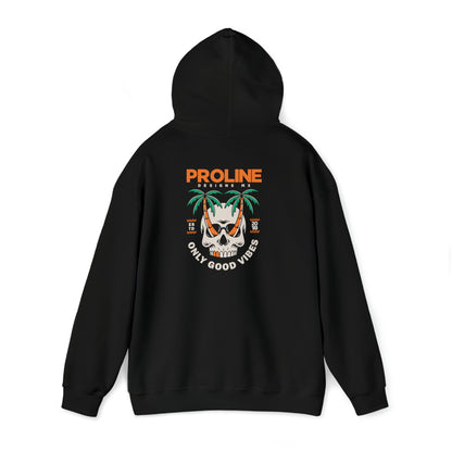 Proline 'Skull Palm Trees' Hoodie
