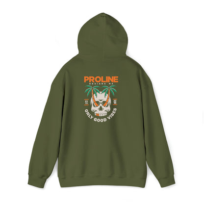Proline 'Skull Palm Trees' Hoodie