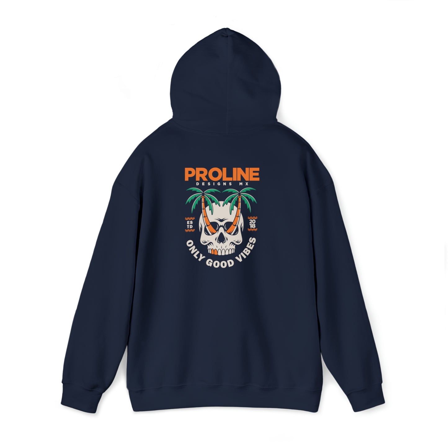Proline 'Skull Palm Trees' Hoodie