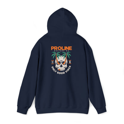 Proline 'Skull Palm Trees' Hoodie