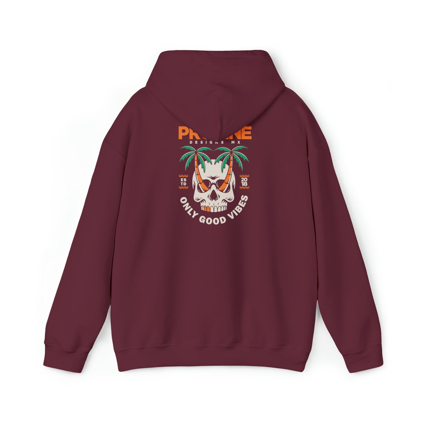 Proline 'Skull Palm Trees' Hoodie