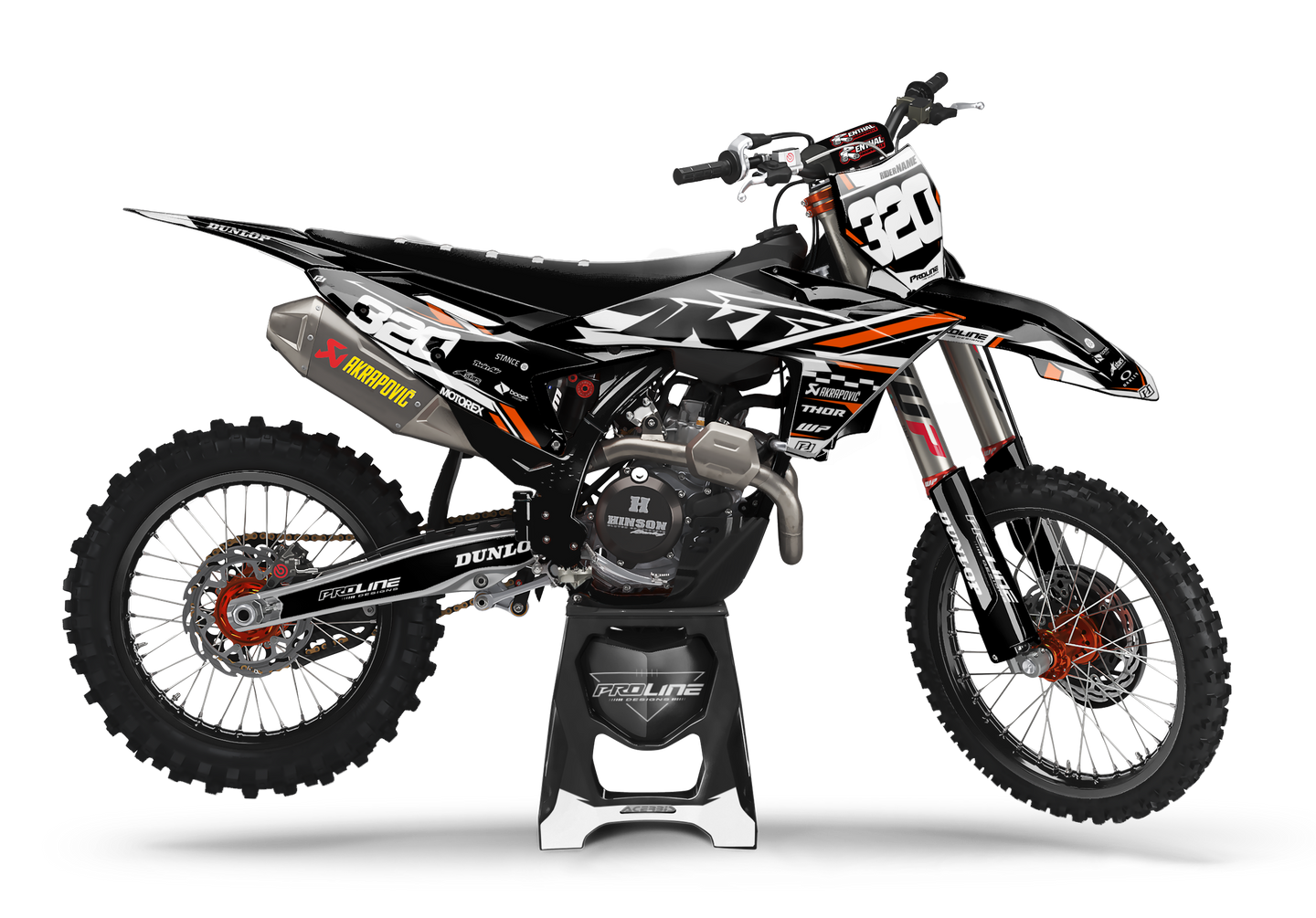 KTM 'Attack Orange' Kit