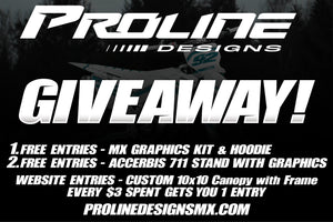 PROLINE DESIGNS GIVEAWAY!