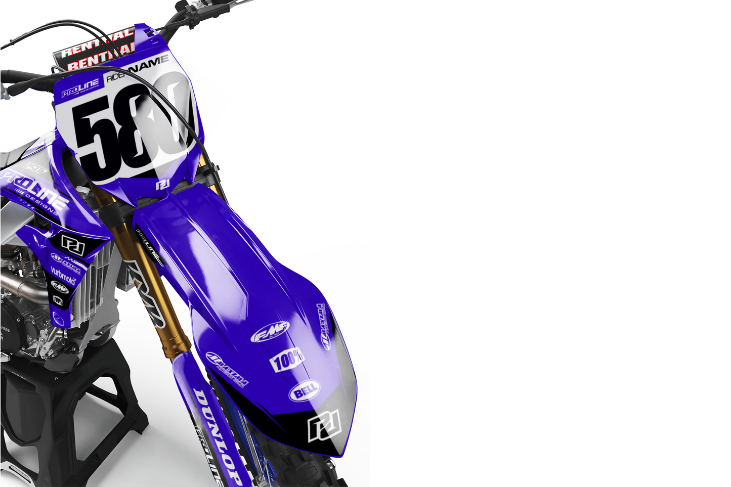 Yamaha 'Gnar Blue' Kit