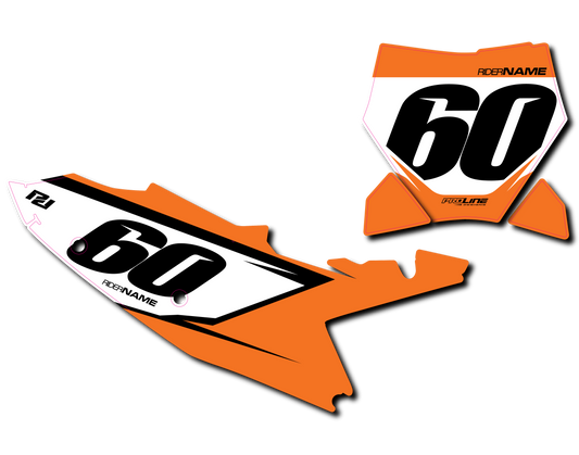 Proline 'Clean White' Number Plates