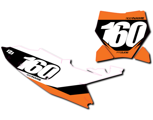 Proline 'Factory' Number Plates