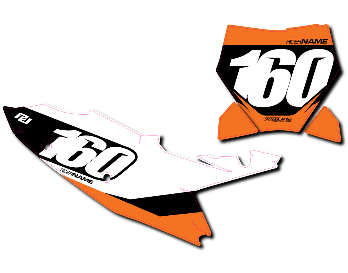 Proline 'Factory' Number Plates – Proline Designs Mx