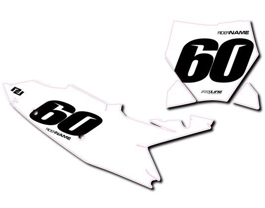 Proline 'Blank' Number Plates