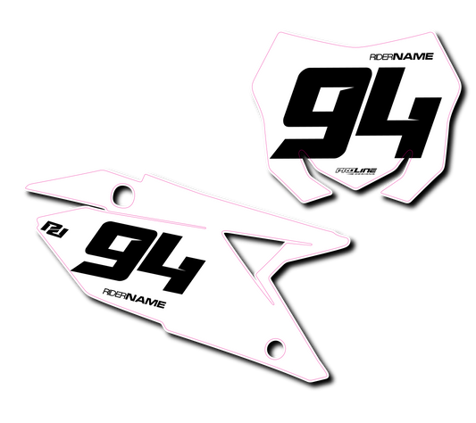 Proline 'Blank' Number Plates