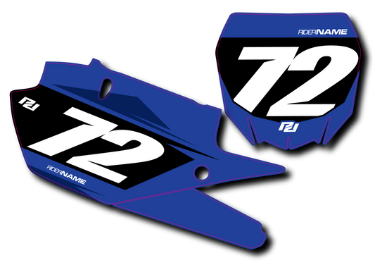 Proline 'Clean Black' Number Plates