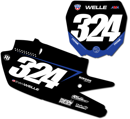 Proline 'Classic' Number Plates