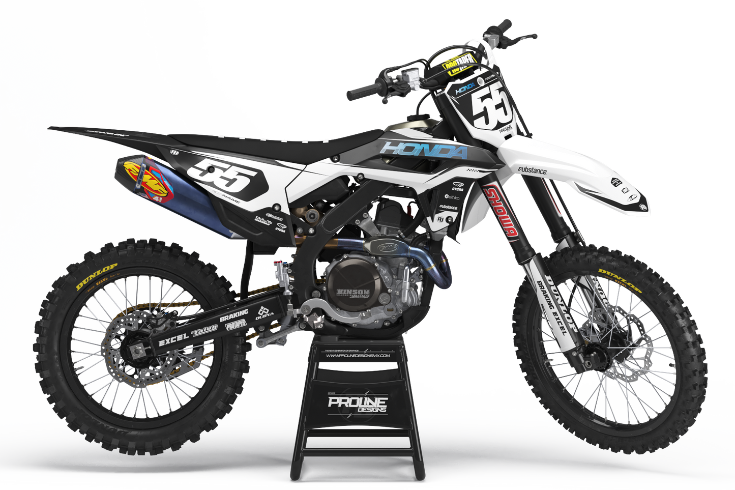 Honda 'Stance White' Kit
