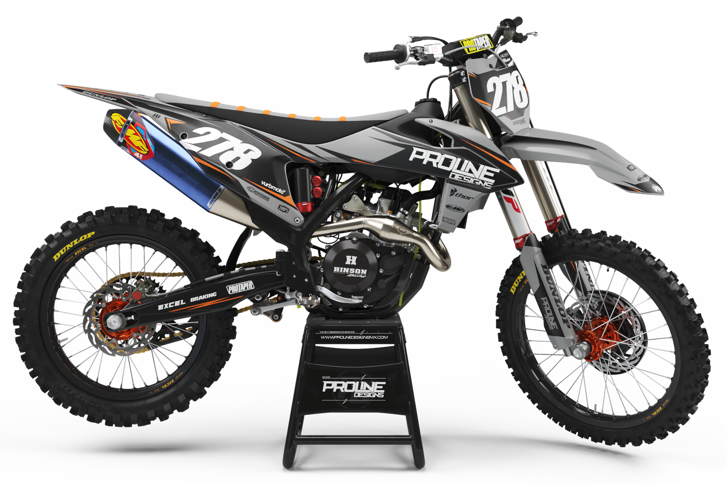 KTM 'SLASH GRAY' Kit