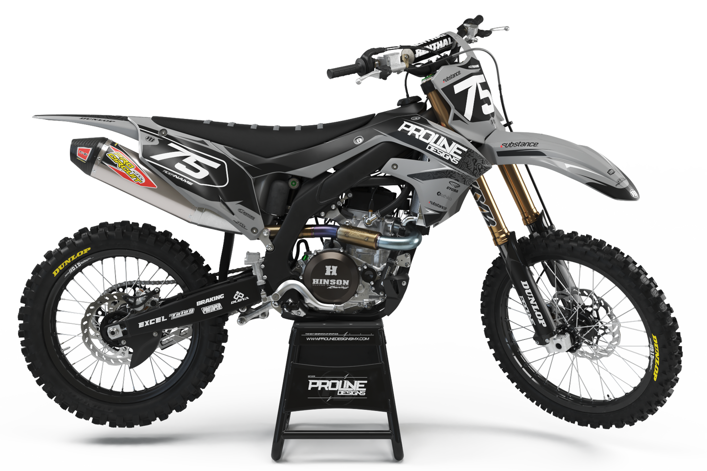 Kawasaki 'Cosmic Grey' Kit